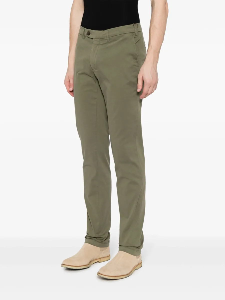 mid-rise straight-leg chino trousers 6