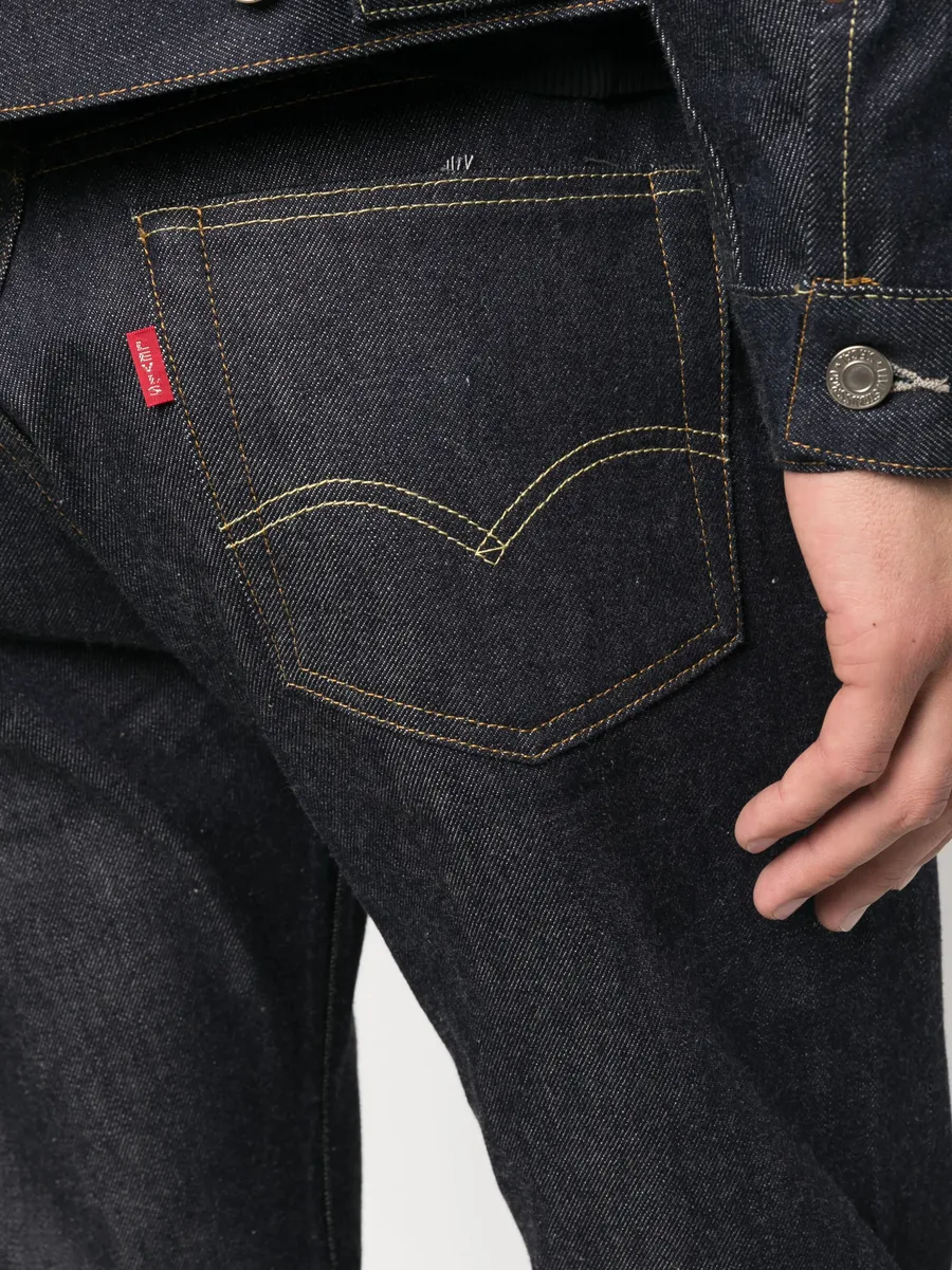 mid-rise wide-leg jeans 5