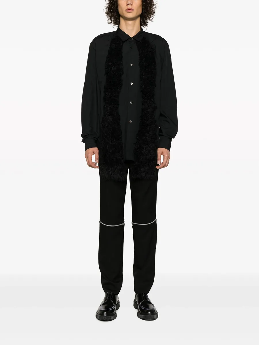 detachable-legs wool trousers 3