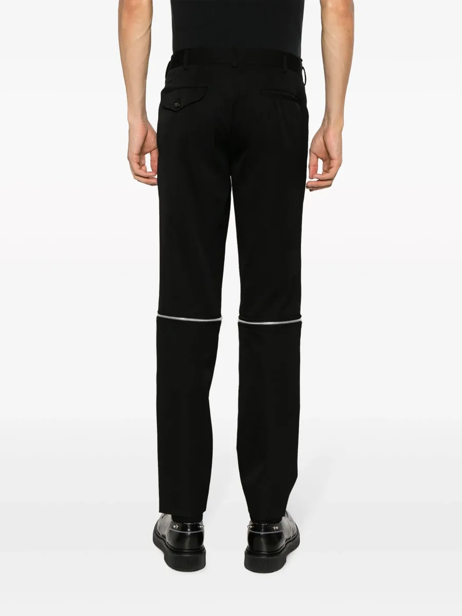 detachable-legs wool trousers 7