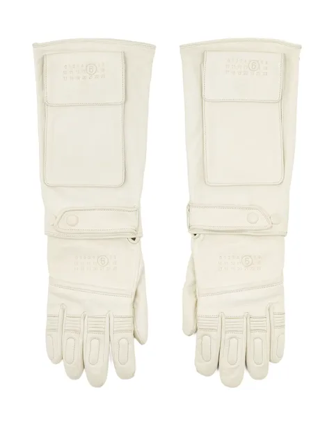 pocket-detail gloves