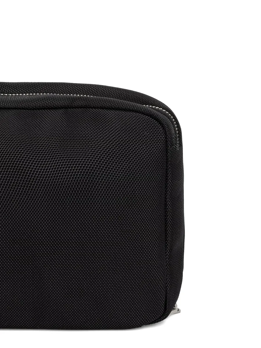 Berna logo-plaque zip-around wash bag 6