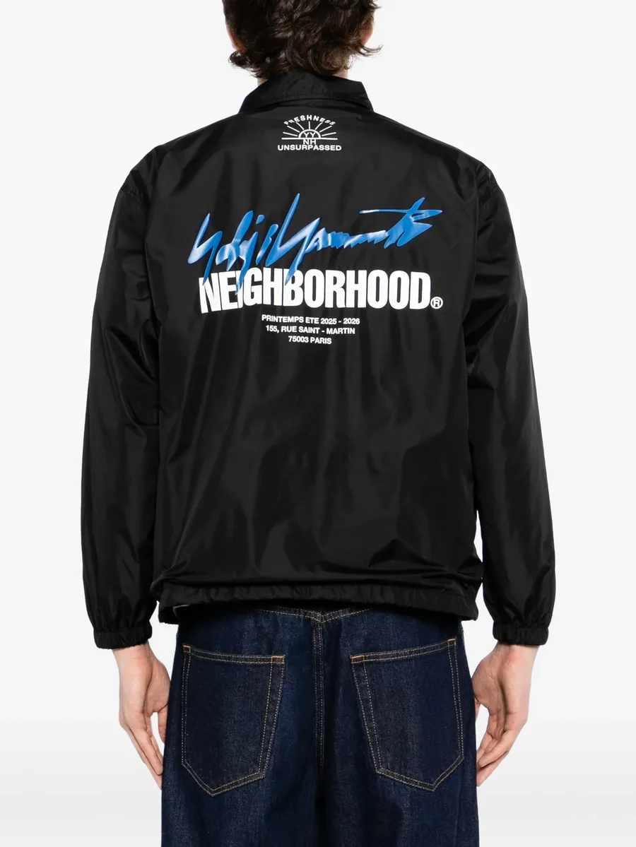 x Neighborhood logo-print  jacket 8