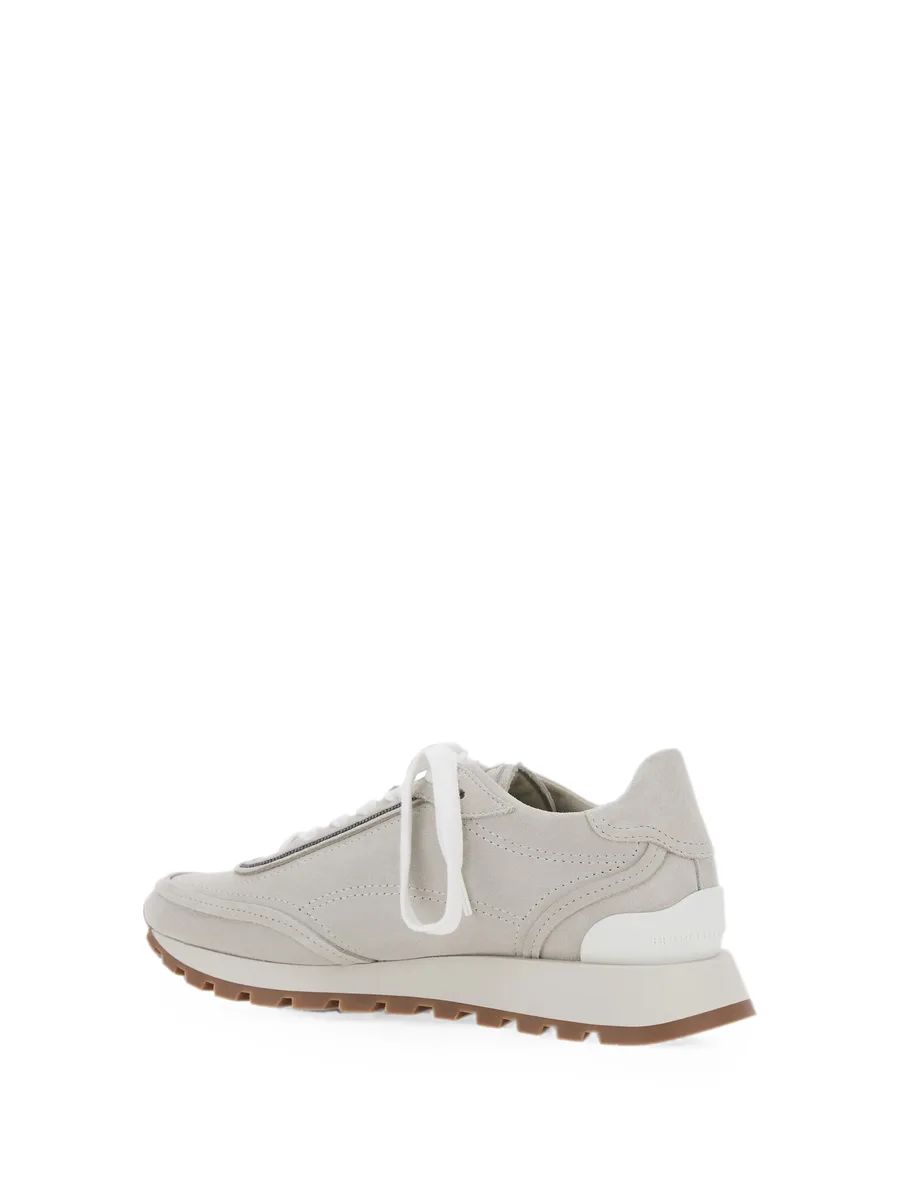 monili-trim panelled sneakers 5