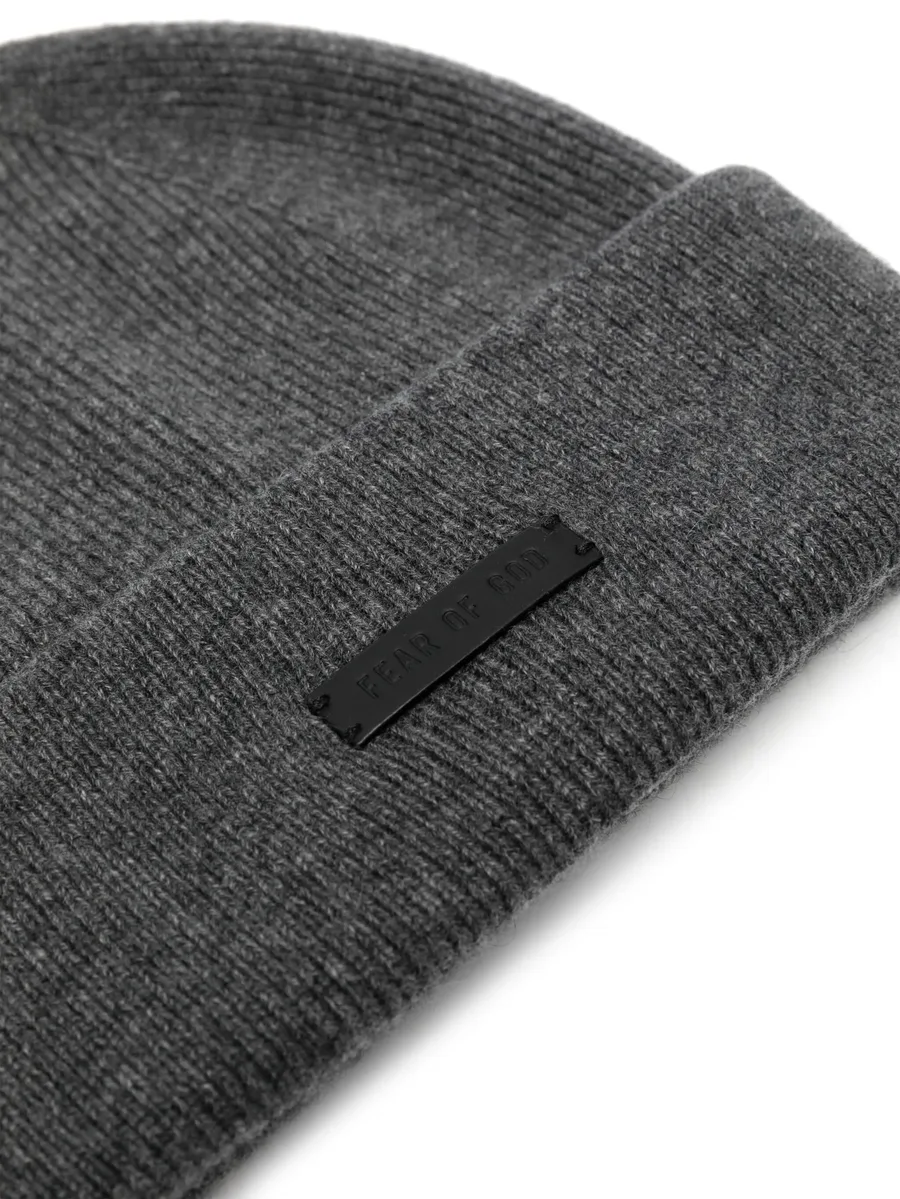 logo-patch beanie 4