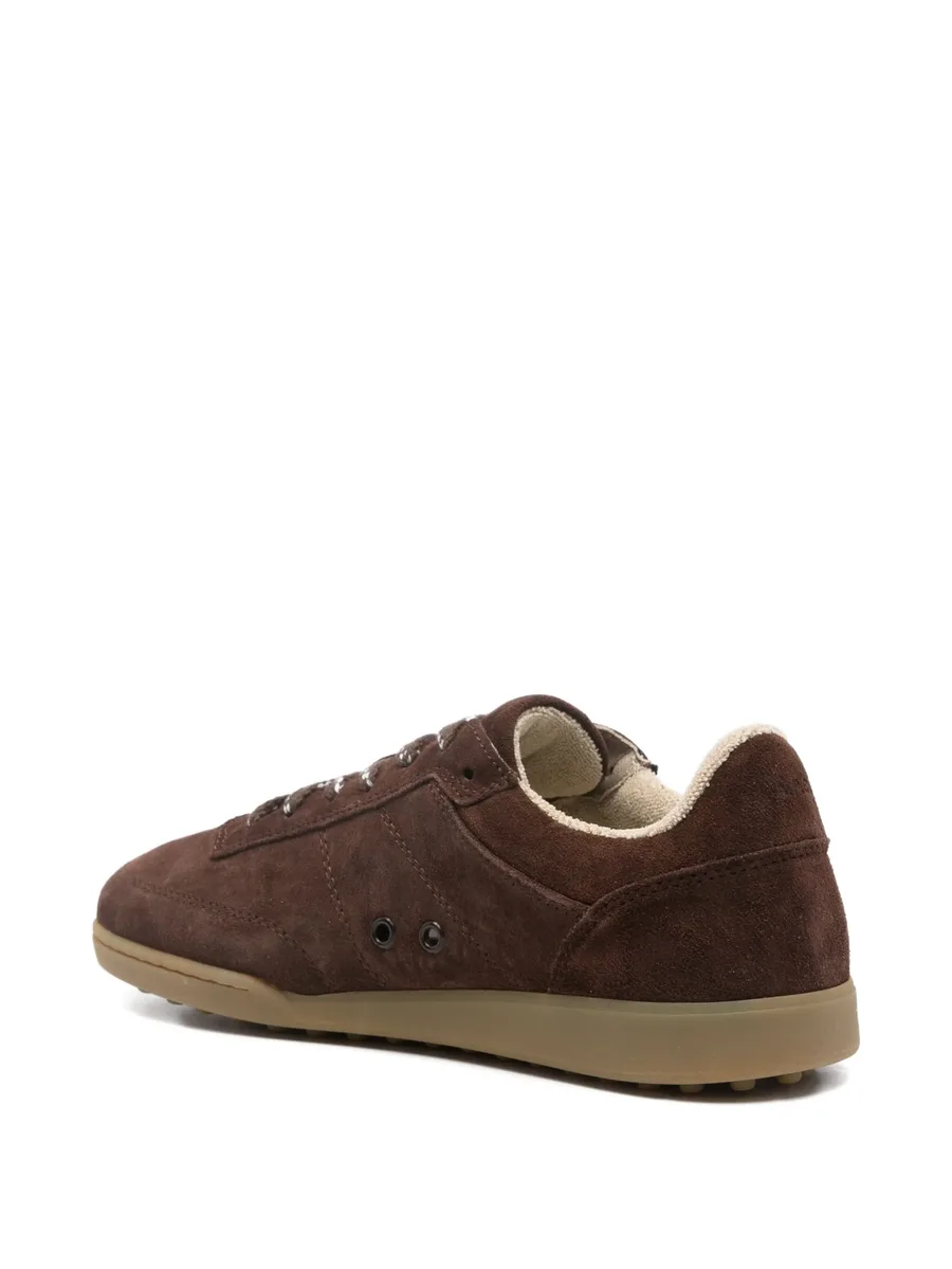suede lace-up sneakers 5