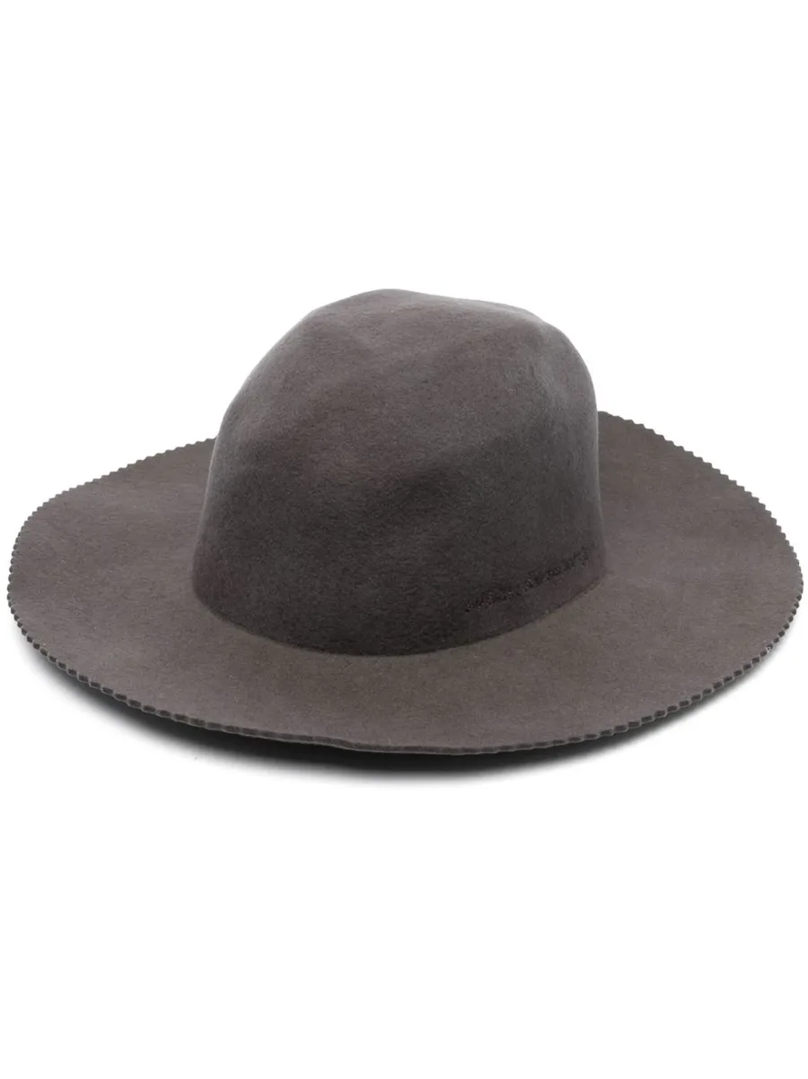 scallop-edge fedora hat 2