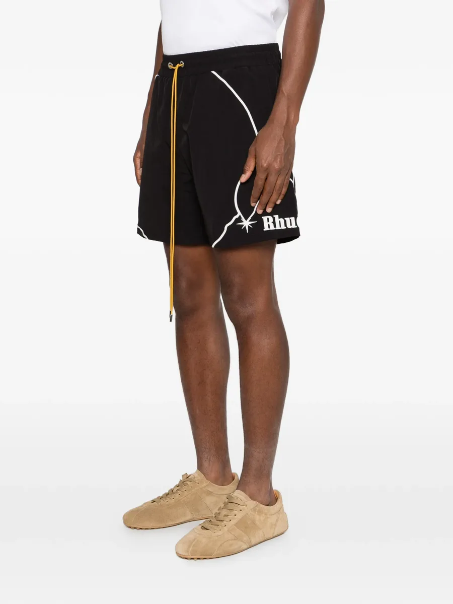 шорты с кулиской и логотипом 6