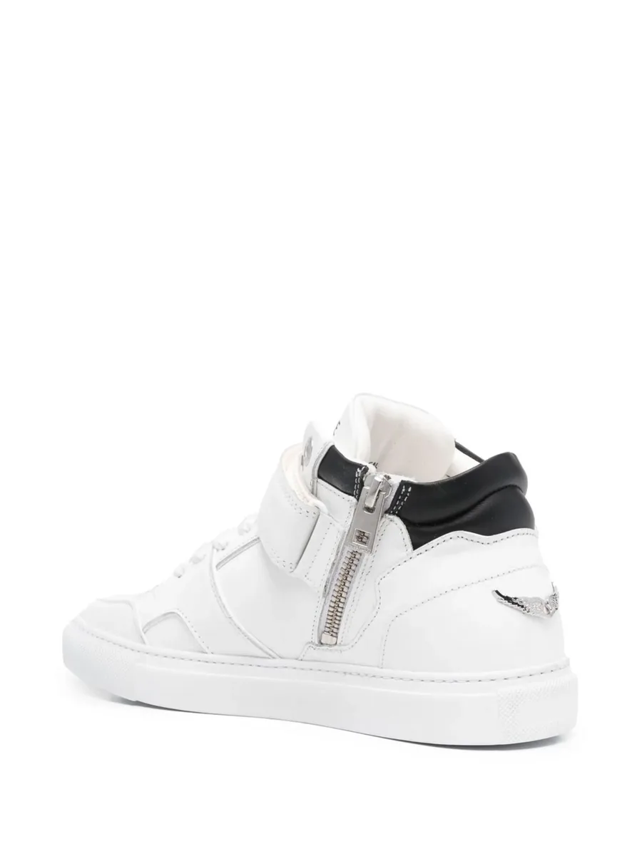 logo-print touch-strap sneakers 5
