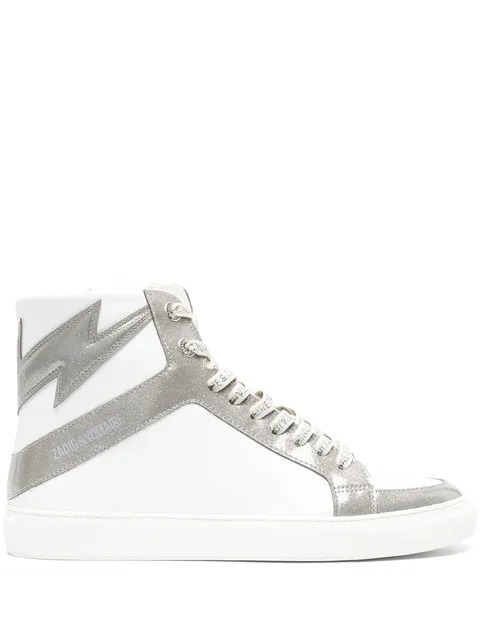 High Flash Infinity leather sneakers