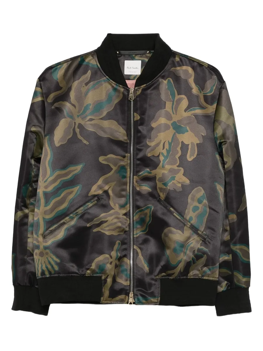 floral-print bomber jacket 2