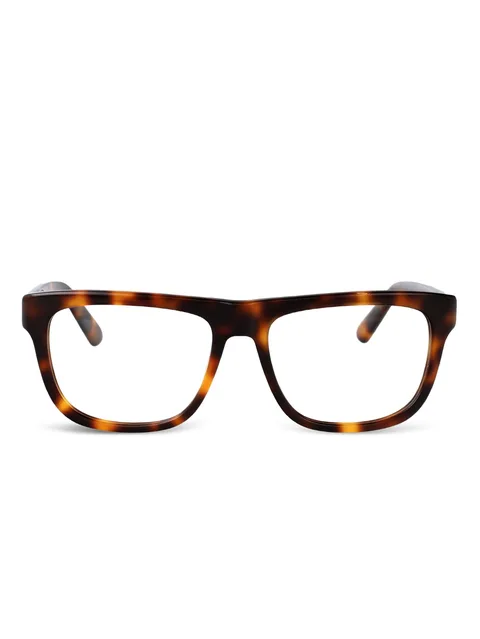 tortoiseshell rectangle-frames glasses