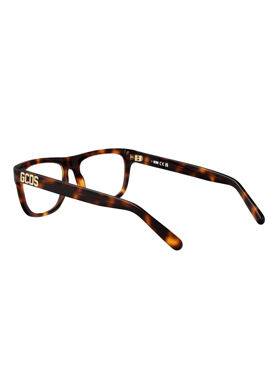 tortoiseshell rectangle-frames glasses 3