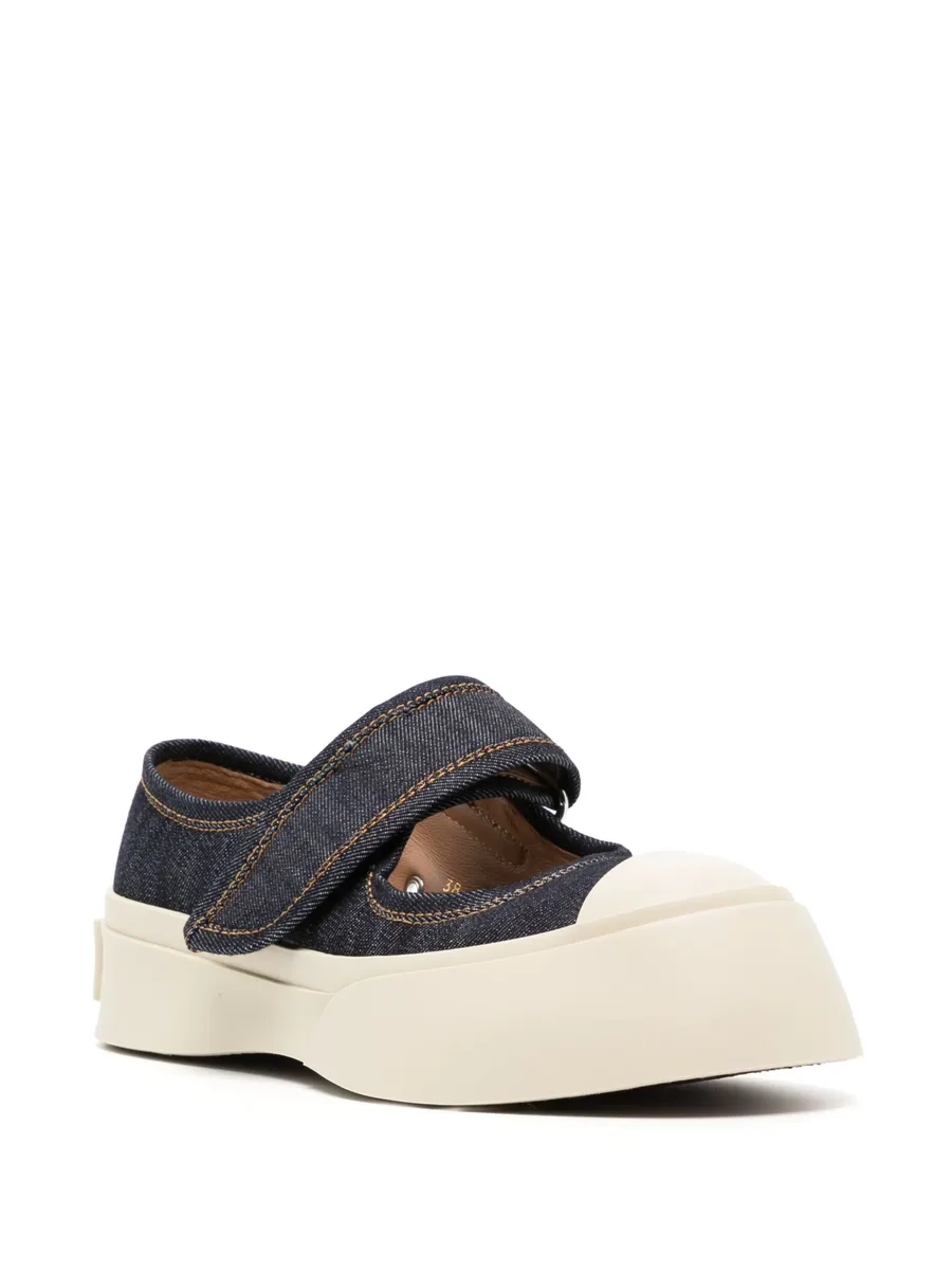 denim Mary Jane sneakers 4