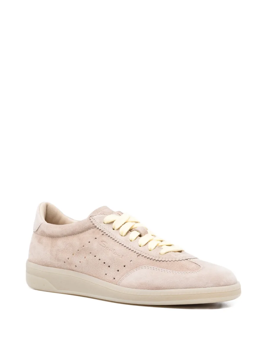 perforated-detail sneakers 3