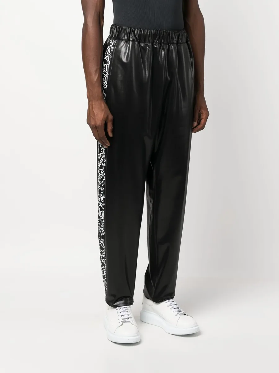 спортивные брюки с принтом из коллаборации с Keith Haring 6