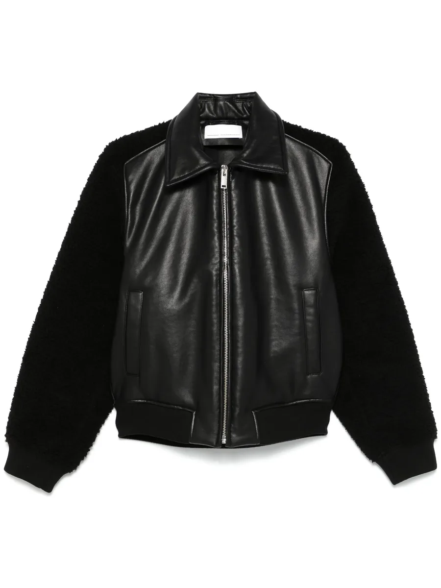 faux-leather jacket 2