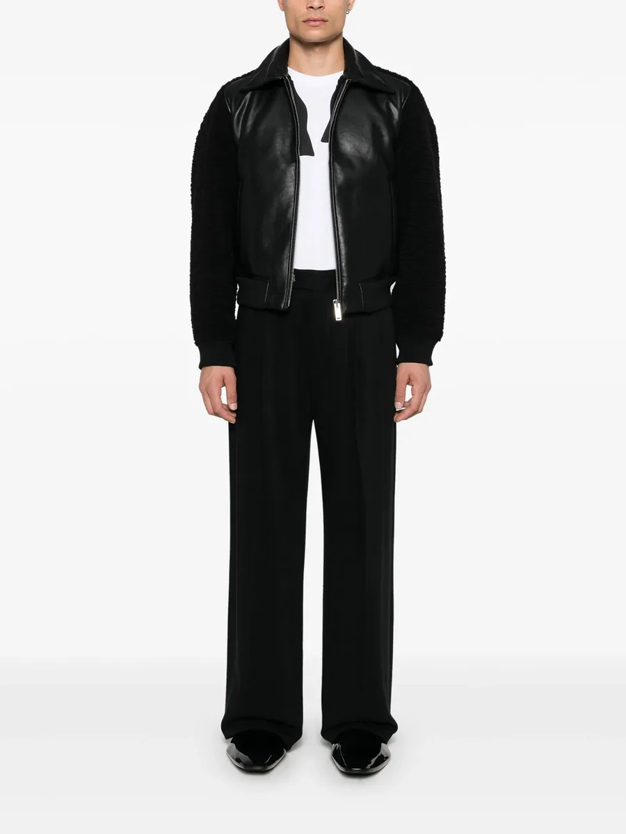 faux-leather jacket 3