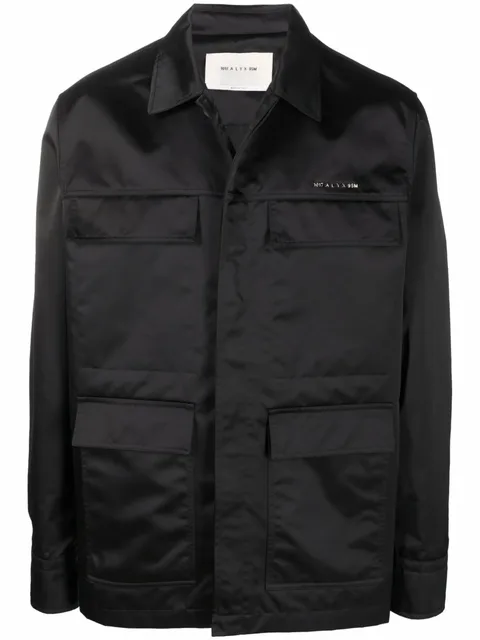 single-breasted fitted jacket