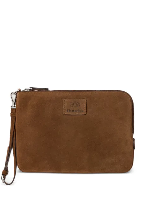 клатч на молнии