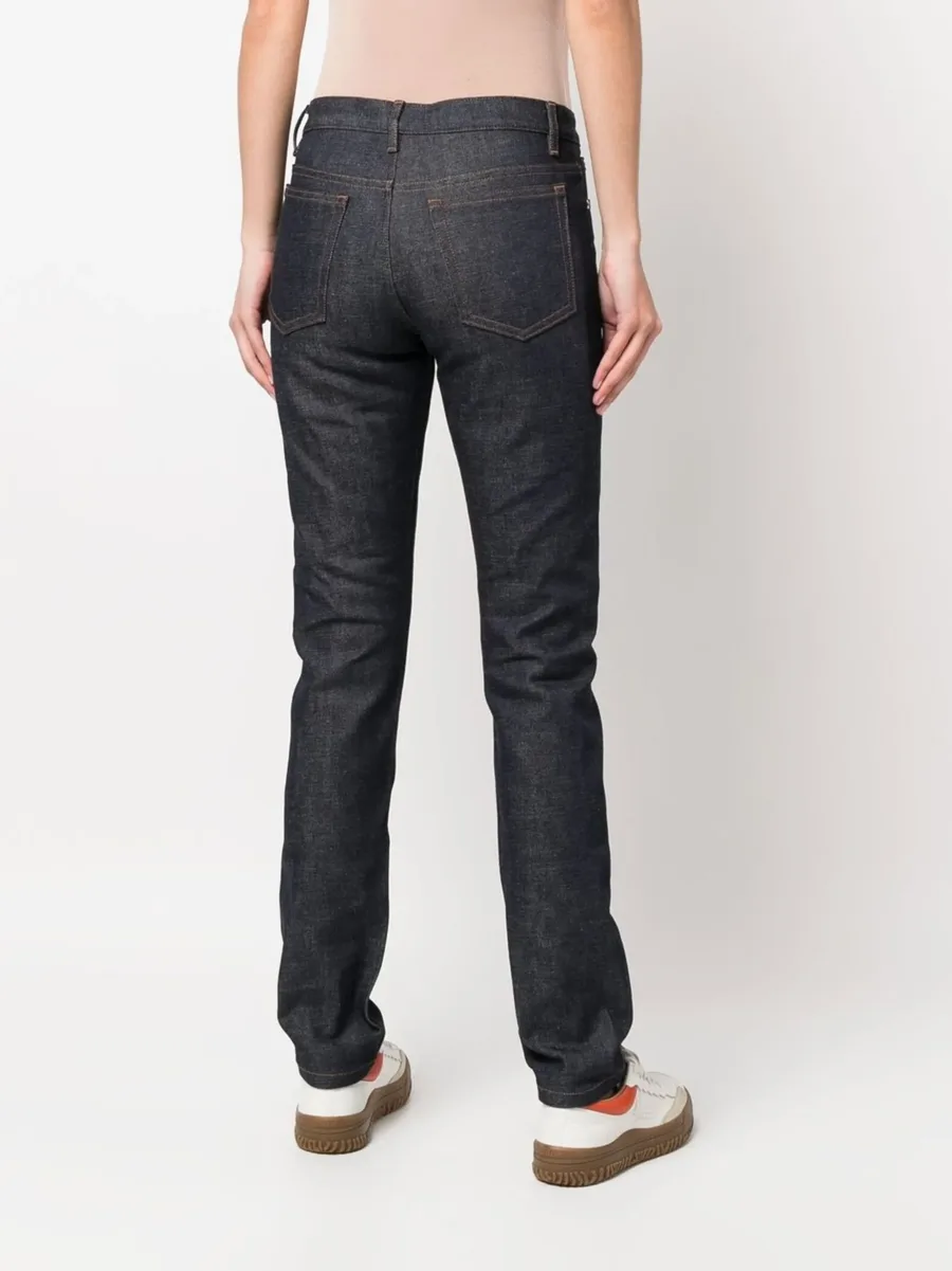 Petit New Standard contrasting-stitch detail jeans 8