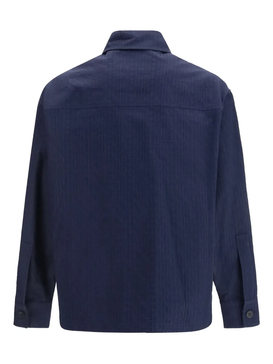 monogram pocket overshirt 4