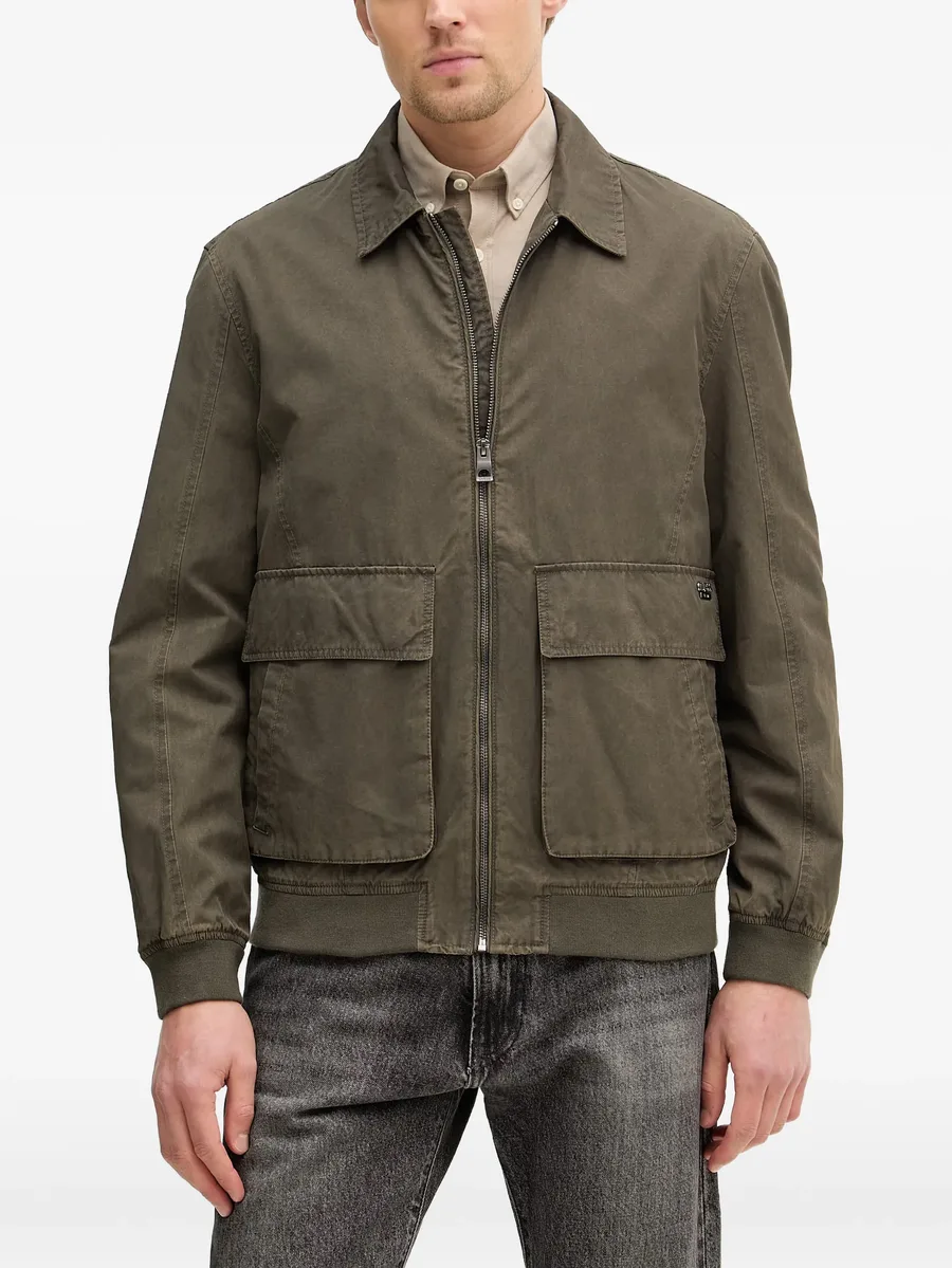flap-pocket zip-up jacket 2
