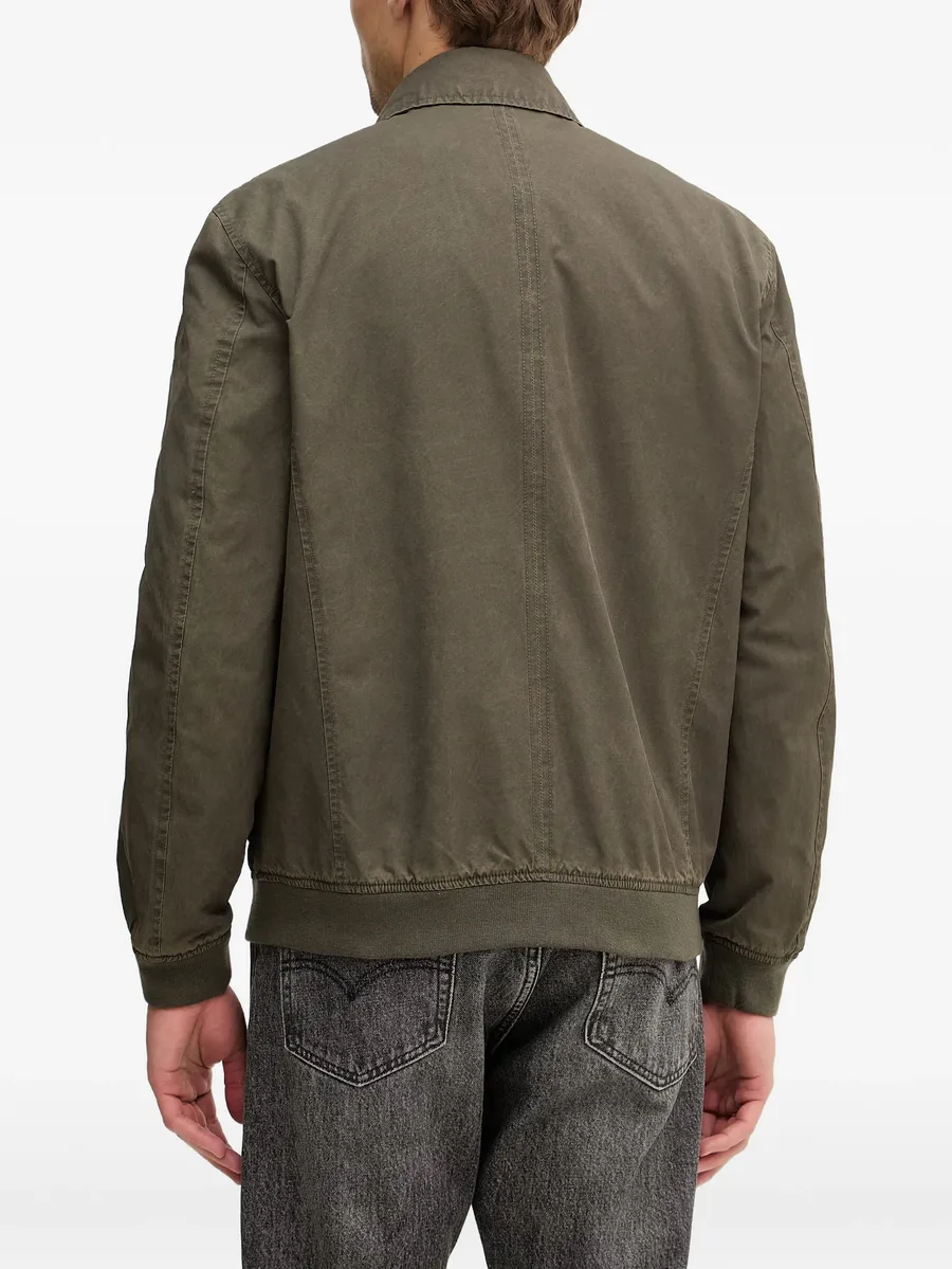 flap-pocket zip-up jacket 6