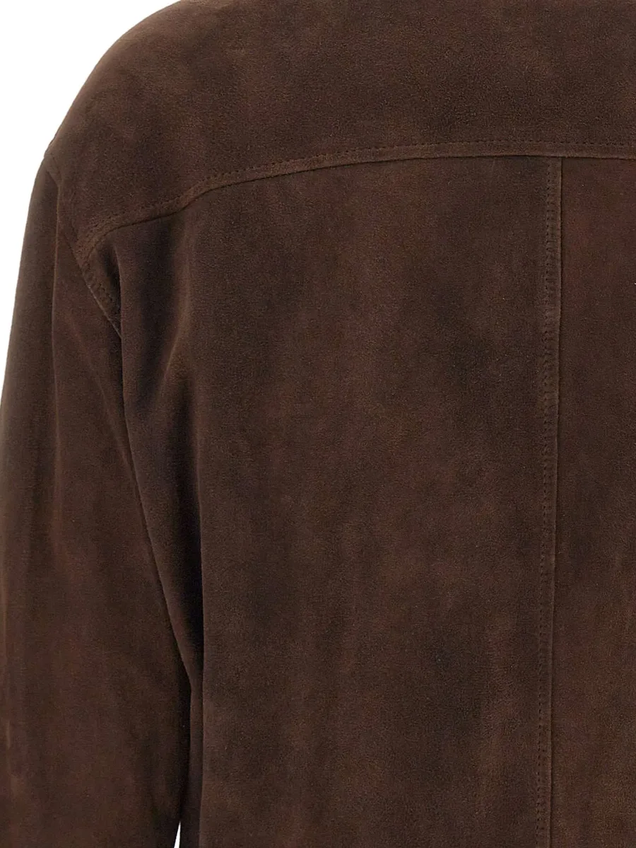 Ducale Degradé suede jacket 8