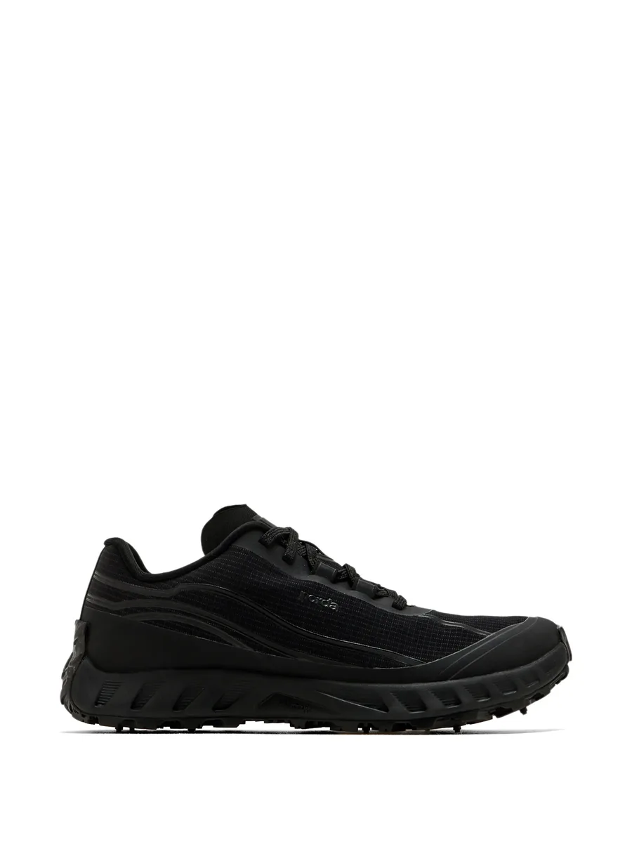 lace-up logo sneakers 2