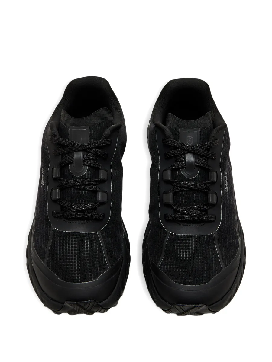 lace-up logo sneakers 4