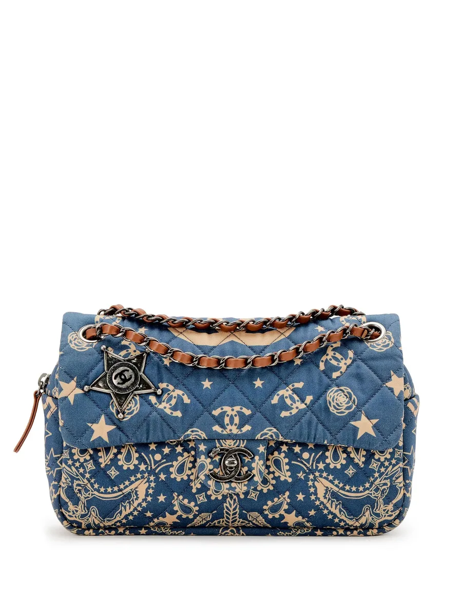 сумка на плечо Classic Flap Paris Dallas Metiers D'art среднего размера (2013-2014 годы) 1
