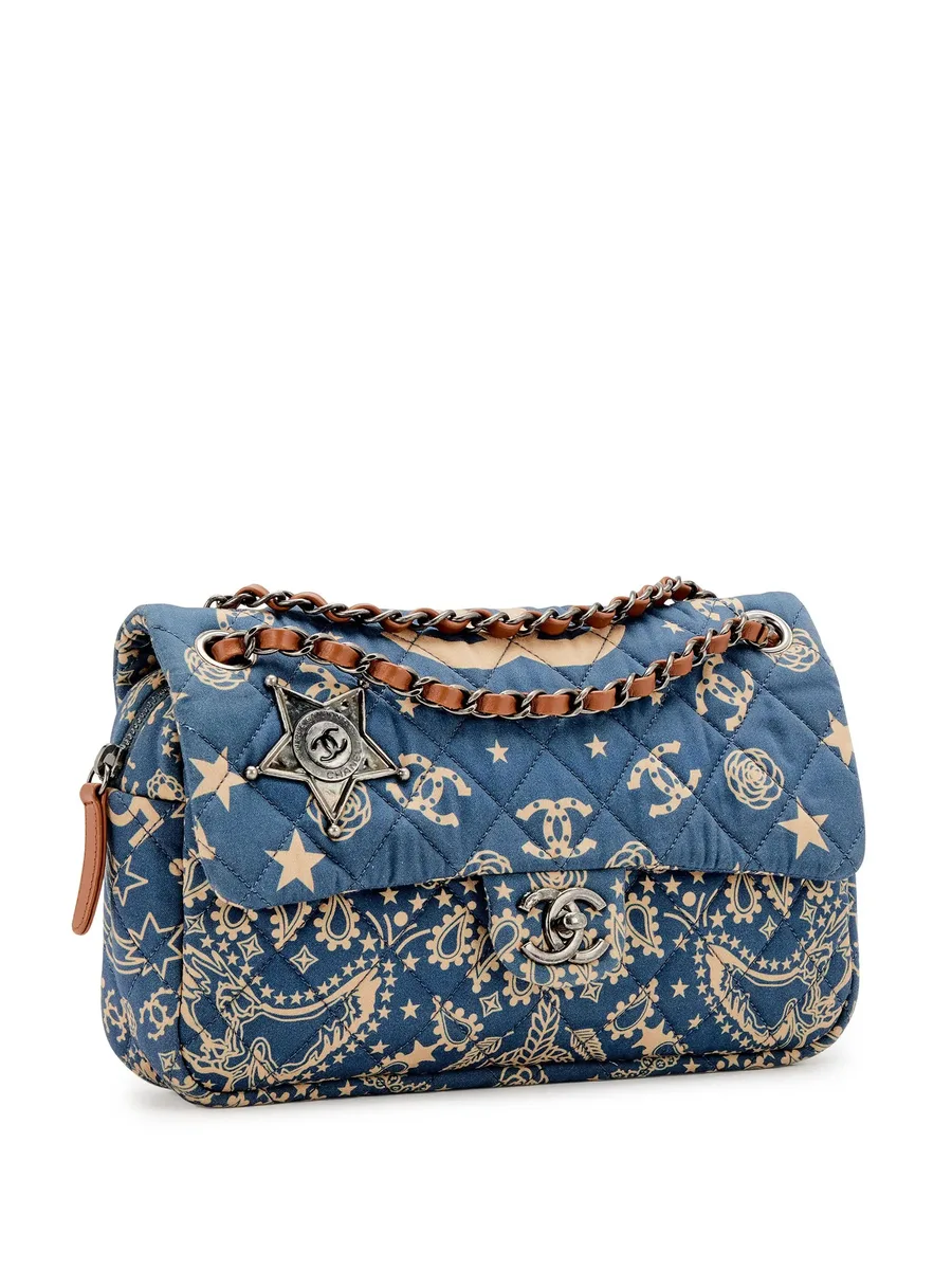 сумка на плечо Classic Flap Paris Dallas Metiers D'art среднего размера (2013-2014 годы) 6