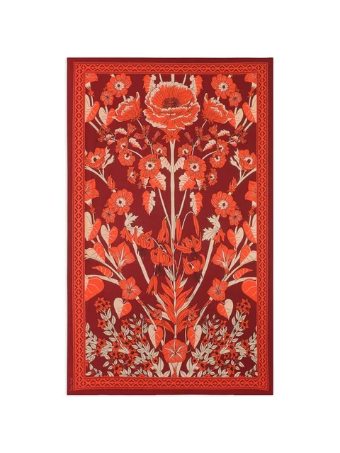 Tropical Chinoiserie scarf
