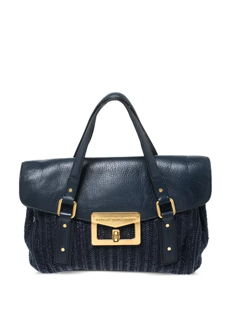 pre-owned leather tote bag