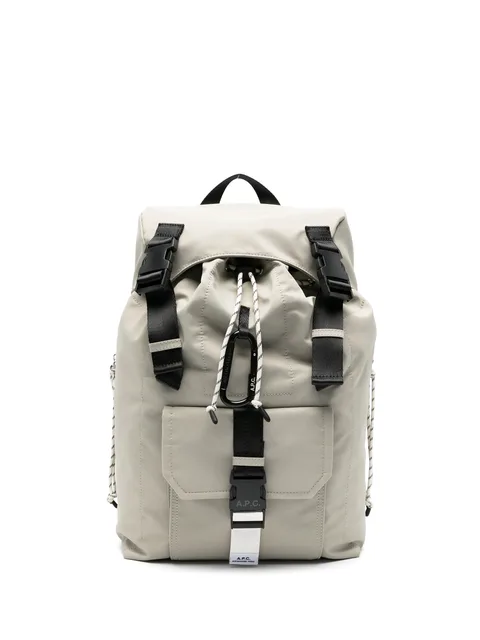 buckled backpack