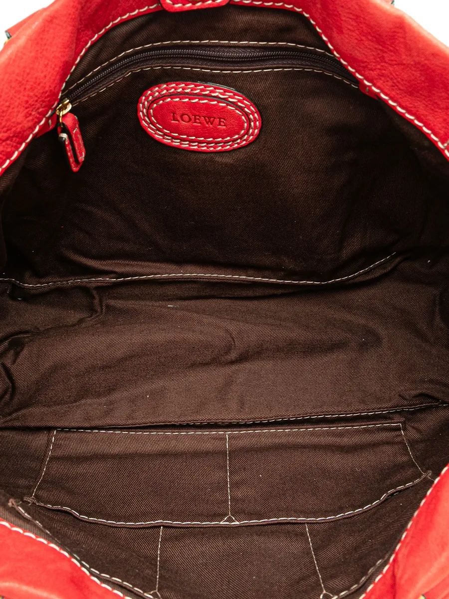 2008 Nubuck Anagram Madrid Fringe shoulder bag 9