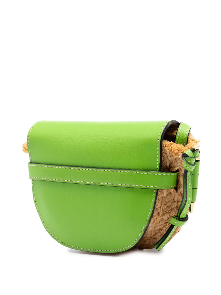 2018 Mini Raffia Gate crossbody bag 6