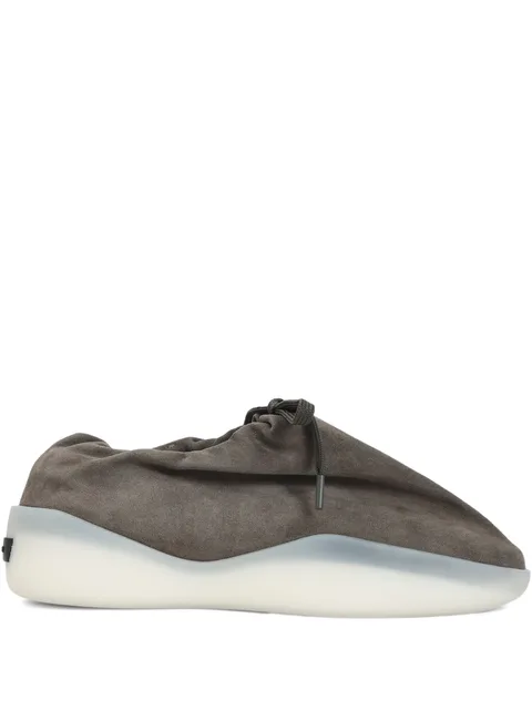 suede drawstring sneakers