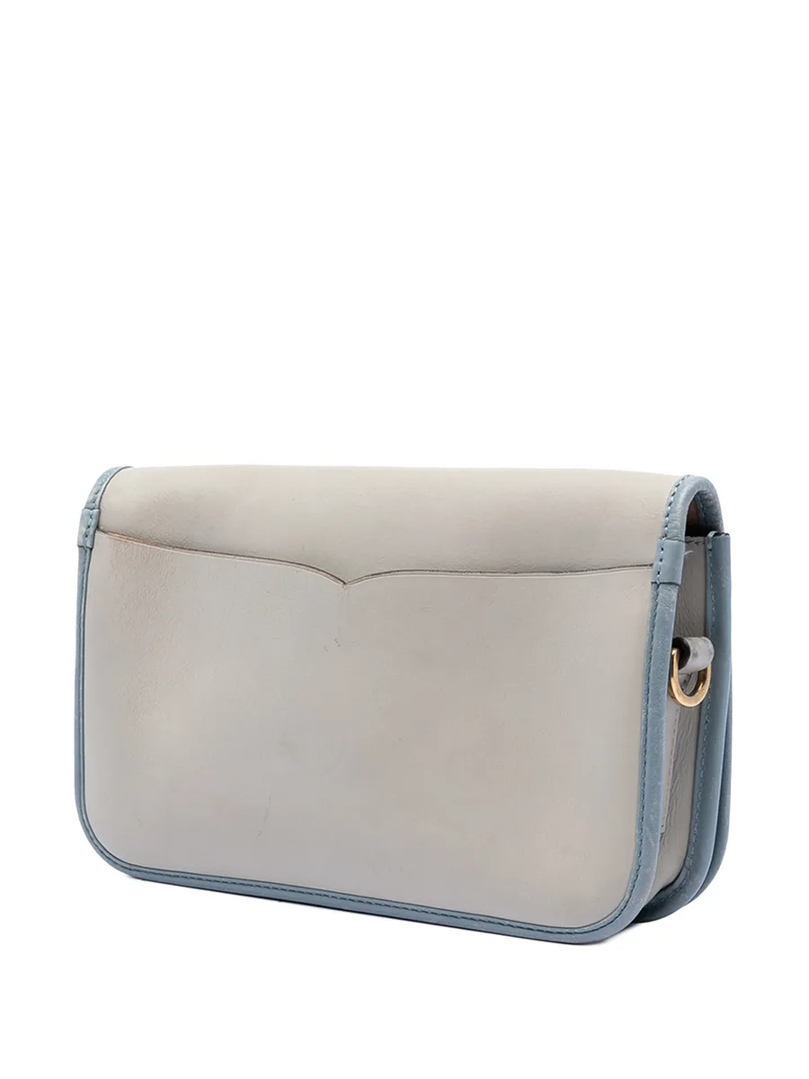 сумка через плечо Bicolor Leather Anagram Ines Flap (2014 год) 6