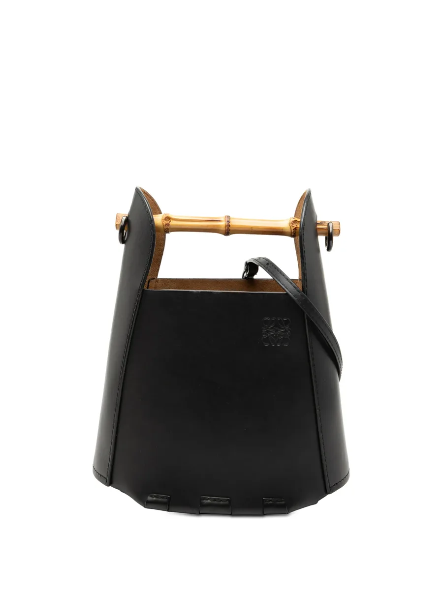 2020 Calfskin Bamboo bucket bag 2