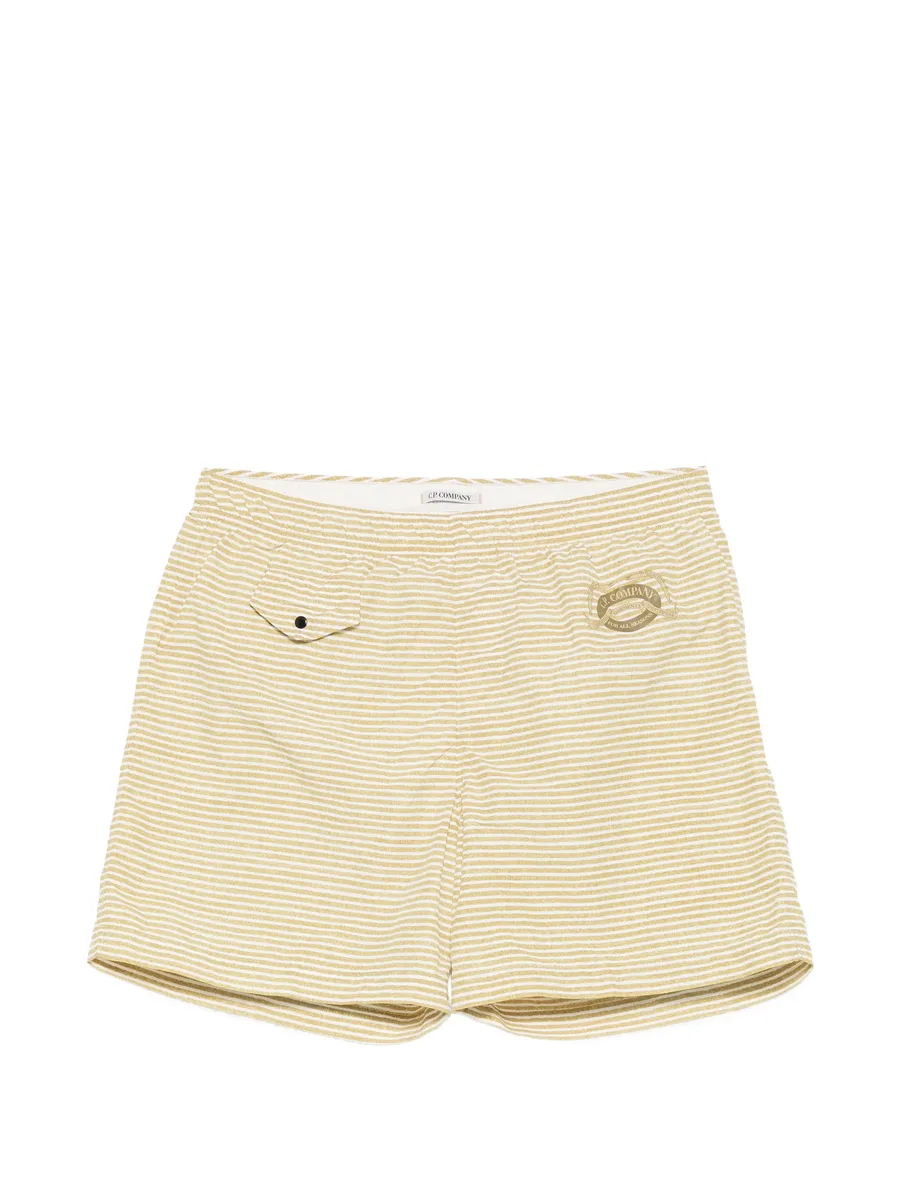 Flatt Nylon printed swim shorts 2