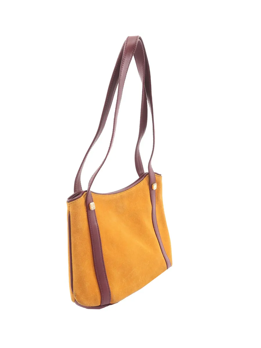 2010-2026 Anagram Suede and Calfskin shoulder bag 6