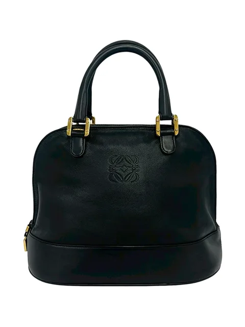 1980-2000 Leather Anagram Dome satchel