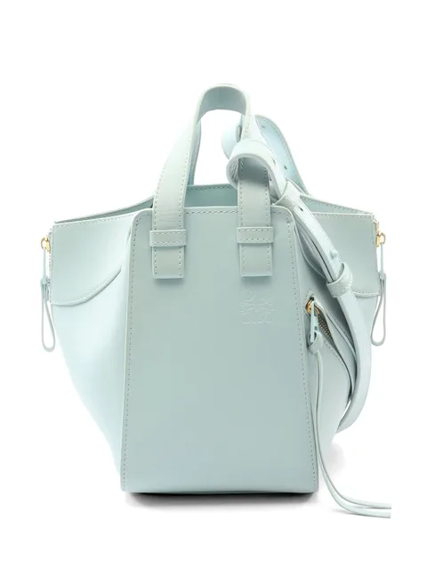 2000s Hammock leather tote bag
