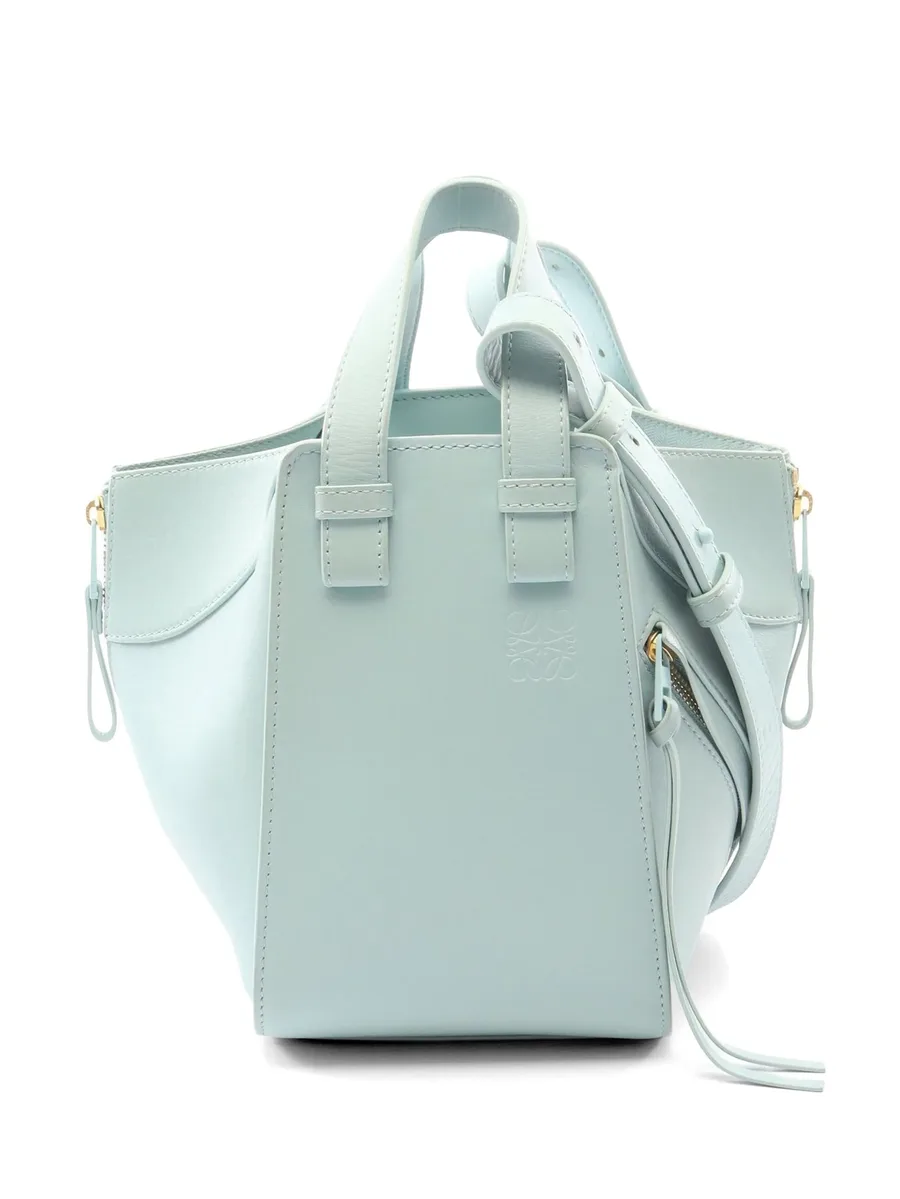 2000s Hammock leather tote bag 2