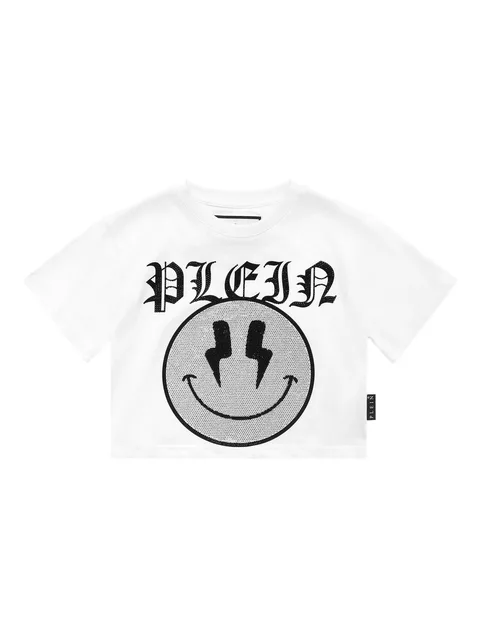 укороченная футболка Smile