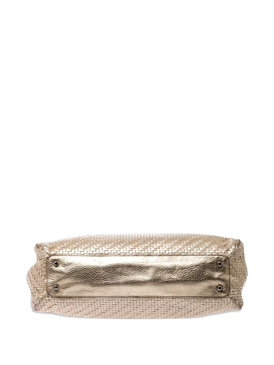 woven leather tote bag 4