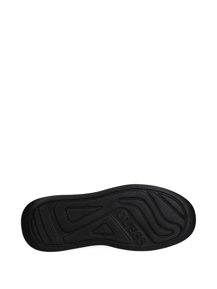 lace-up panelled sneakers 9