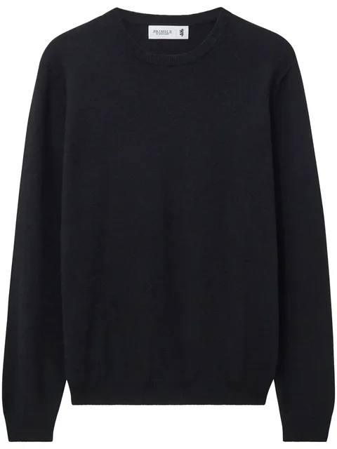 round-neck cashmere jumper